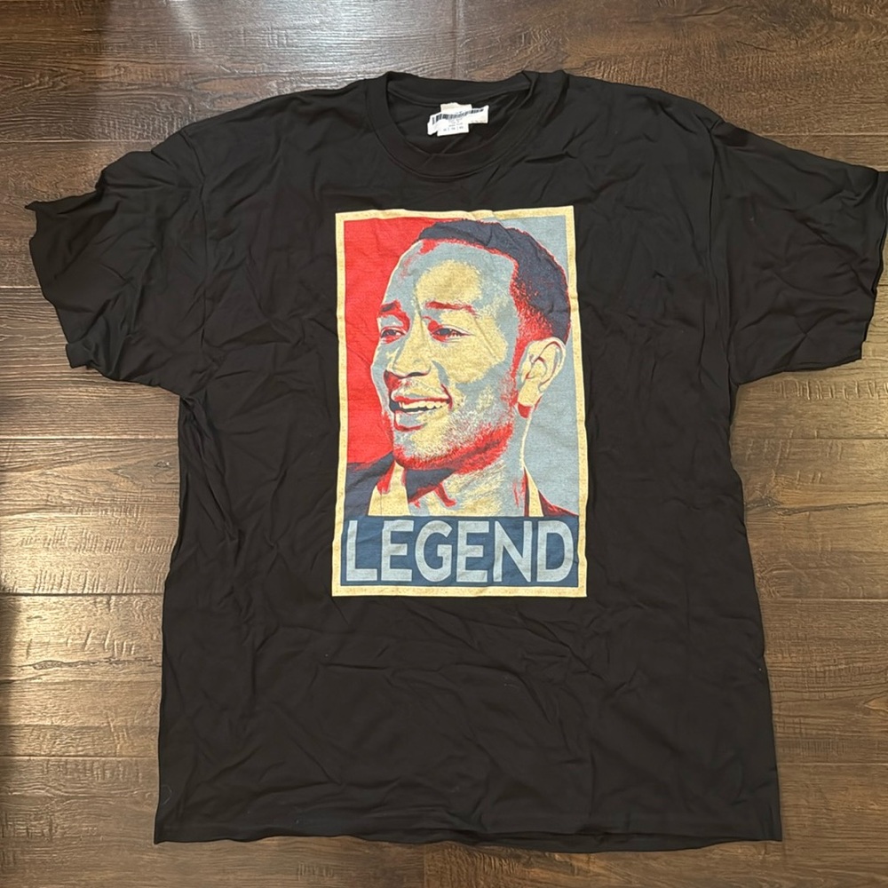 John Legend Black Tee